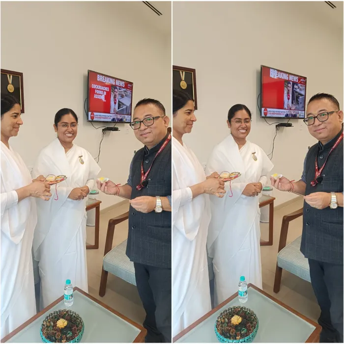 ORC - Om Shanti Retreat Centre, Gurugram Celebrates Raksha Bandhan with Government Officials — article photo 9 ORC - Om Shanti Retreat Centre, Gurugram Celebrates Raksha Bandhan with Government Officials — article photo 9