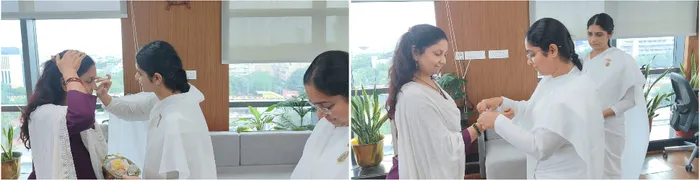 ORC - Om Shanti Retreat Centre, Gurugram Celebrates Raksha Bandhan with Government Officials — article photo 11 ORC - Om Shanti Retreat Centre, Gurugram Celebrates Raksha Bandhan with Government Officials — article photo 11