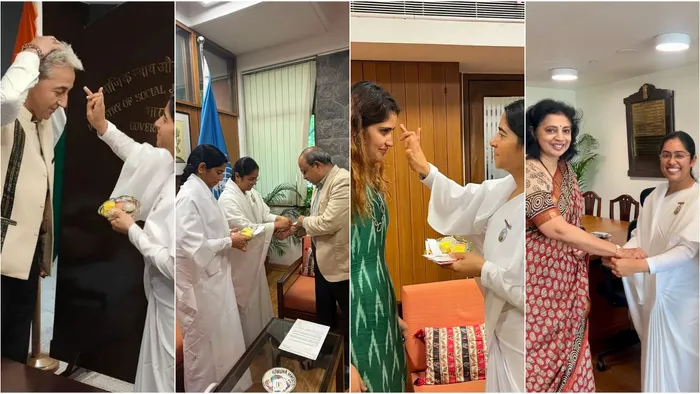 Brahma Kumaris Celebrate Raksha Bandhan with Senior Dignitaries and Government Officials Brahma Kumaris Celebrate Raksha Bandhan with Senior Dignitaries and Government Officials