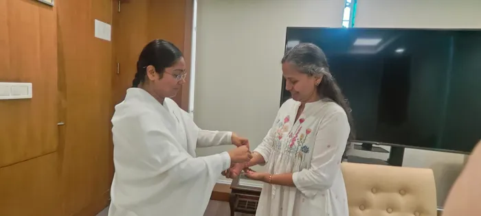 ORC - Om Shanti Retreat Centre, Gurugram Celebrates Raksha Bandhan with Government Officials — gallery photo 2