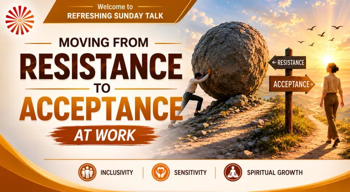 From Resistance to Acceptance: Refreshing Sunday Evening Talk in Hyderabad event at Shanti Sarovar - Hyderabad