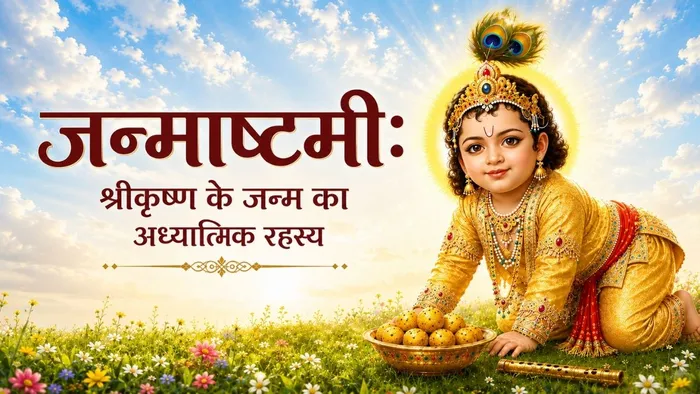 जन्माष्टमी: श्रीकृष्ण के जन्म का अध्यात्मक रहस्य