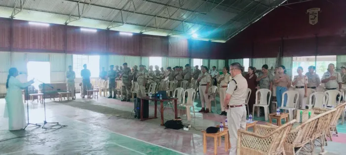 Brahma Kumaris Conduct Stress Management Session at SP Office, Mokokchung — gallery photo 1