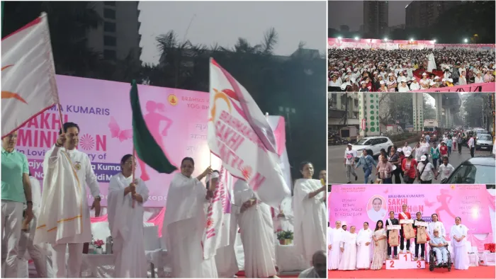Sakhi Minithon 2026 in Mumbai: 2,500 Women Celebrate Health and Unity in Memory of Rajyogini Dr. Nalini Didi 