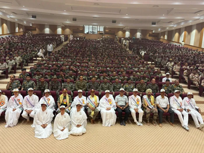Shanti Shikhar, Nava Raipur Hosts Rajyoga Empowerment Campaign for Indian Security Personnel