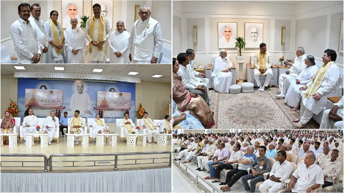 शांतिवन में राजस्थान विधानसभा के नेता प्रतिपक्ष टीकाराम जुली का दौरा एवं ब्रह्माकुमारीज़ से आध्यात्मिक संवाद
