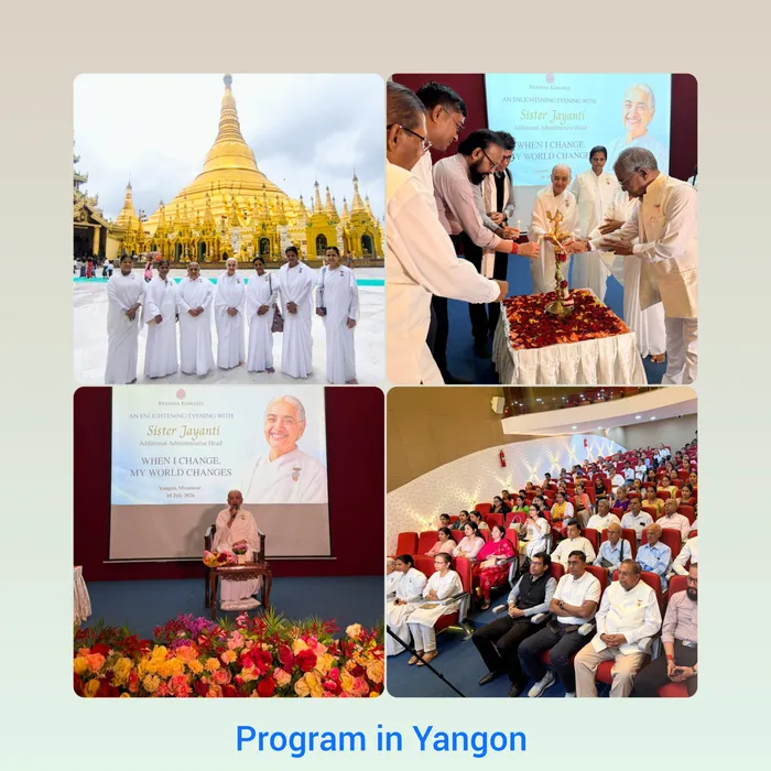 Respected Sister Jayanti's Inspiring Visit to Myanmar — photo gallery 5 Respected Sister Jayanti's Inspiring Visit to Myanmar — photo gallery 5