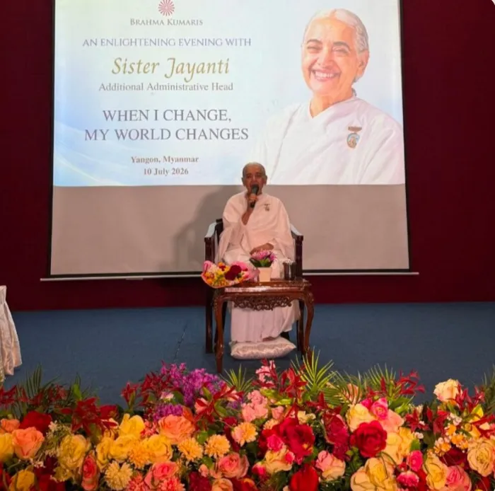 Respected Sister Jayanti's Inspiring Visit to Myanmar — photo gallery 1 Respected Sister Jayanti's Inspiring Visit to Myanmar — photo gallery 1