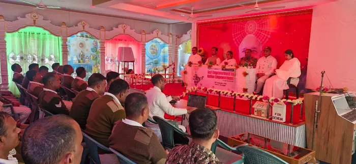 शिवसागर में ब्रह्माकुमारी ध्यान केंद्र द्वारा आयोजित कार्यक्रम में 149 बटालियन के कमांडेंट की सहभागिता