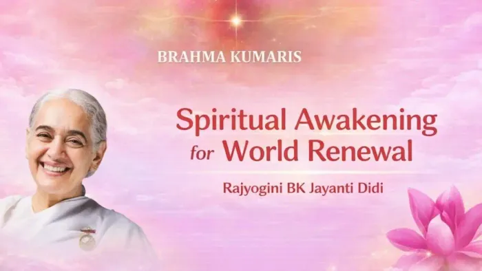 Spiritual Awakening for World Renewal: BK Jayanti Sister to Address Gathering in Jaipur