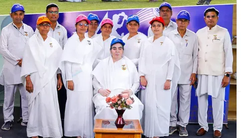 Spiritual Presence of Brahma Kumaris Elevates young stars cricket league National Event