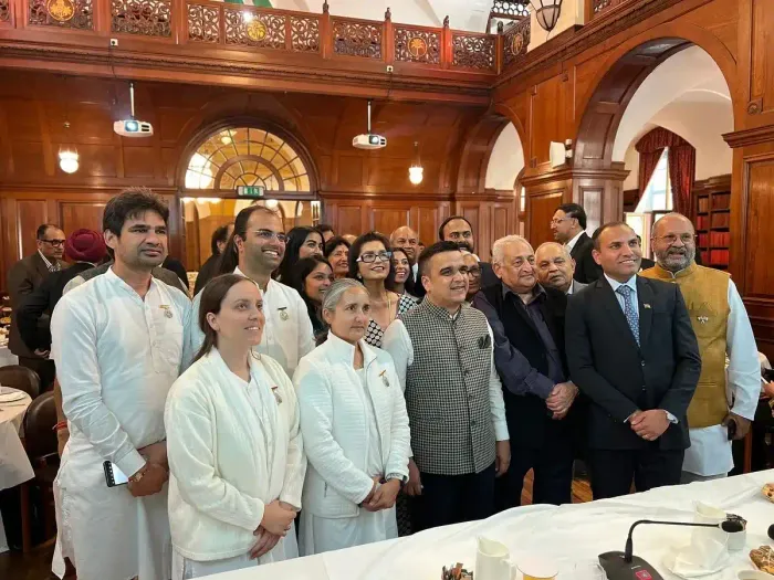 Celebrating Sports & Spirit: Brahma Kumaris Shines at National Sports Day Reception, High Commission of India in London