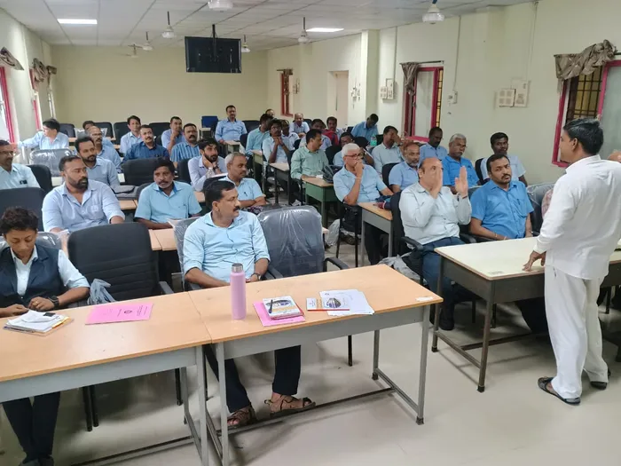 Empowering Session on Stress Management at Railway Training Centre, Annanur