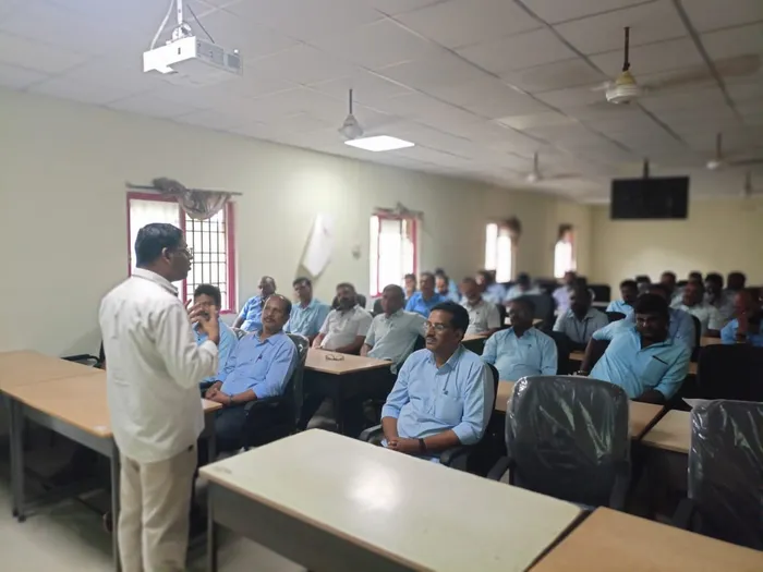 Stress Management Session Conducted by BK Muthukumar in Chennai Avadi