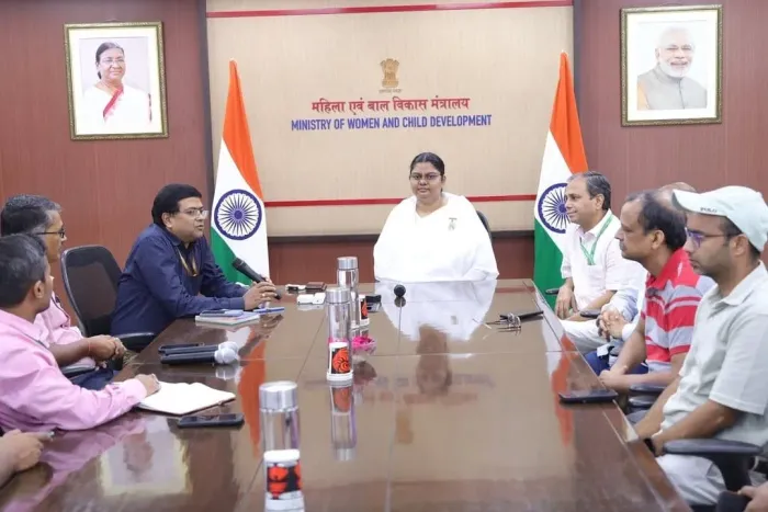 An inspiring and transformative session on Stress Management at Ministry of Women & Child Development, New Delhi