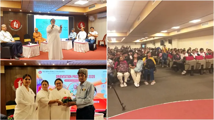 Brahma Kumaris Inspire Youth at Techno India University, Kolkata