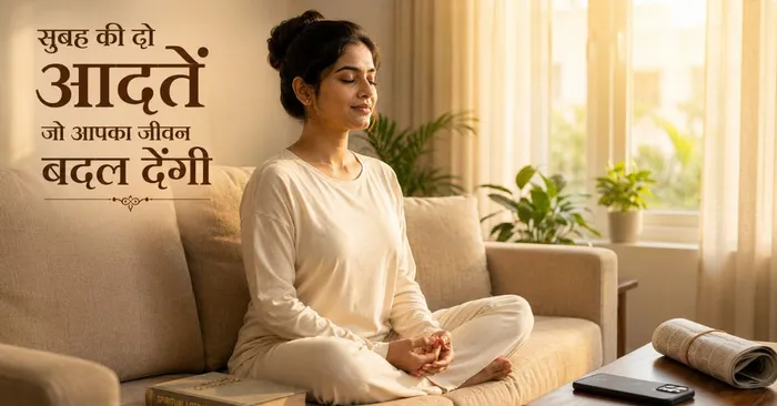 सुबह की दो आदतें जो आपका जीवन बदल देंगी
