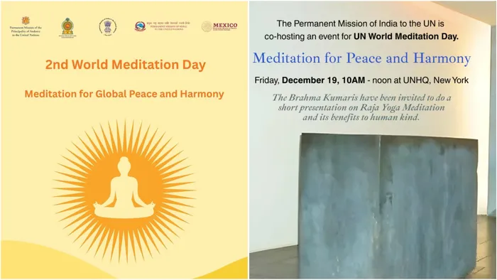 United Nations to Host “Meditation for Global Peace & Harmony” with Participation of Brahma Kumaris