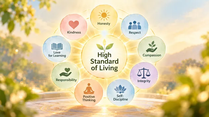 How to Raise Your Standard of Living Through Values