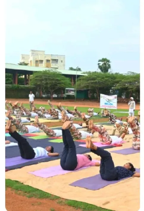 ITBP 56 Battalion, Visakhapatnam Organizes Yoga Session in Association with Brahma Kumaris on International Yoga Day … ITBP 56 Battalion, Visakhapatnam Organizes Yoga Session in Association with Brahma Kumaris on International Yoga Day — photo gallery 3