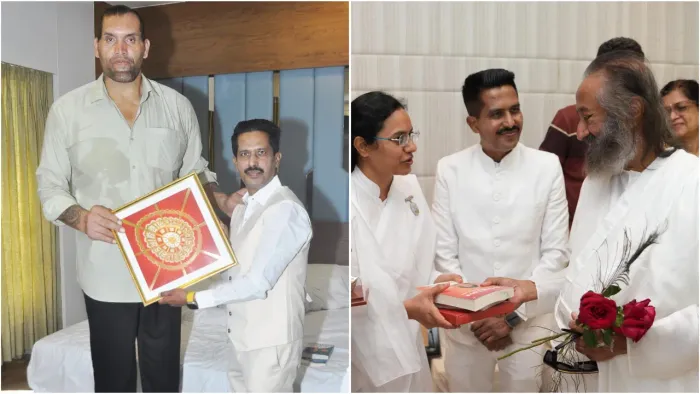 विले पार्ले (मुंबई) एवं अहिल्यानगर में विशिष्ट व्यक्तित्वों से स्नेहपूर्ण भेंट एवं सम्मान कार्यक्रम