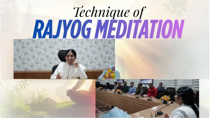 World Meditation Day 2025 Observed with Rajyoga Meditation Session in New Delhi