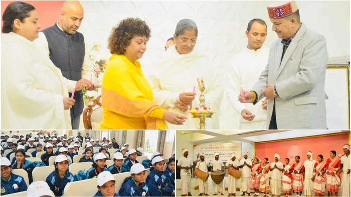 17th Tribal Youth Exchange Programme on Youth Empowerment Held at Om Shanti Retreat Centre