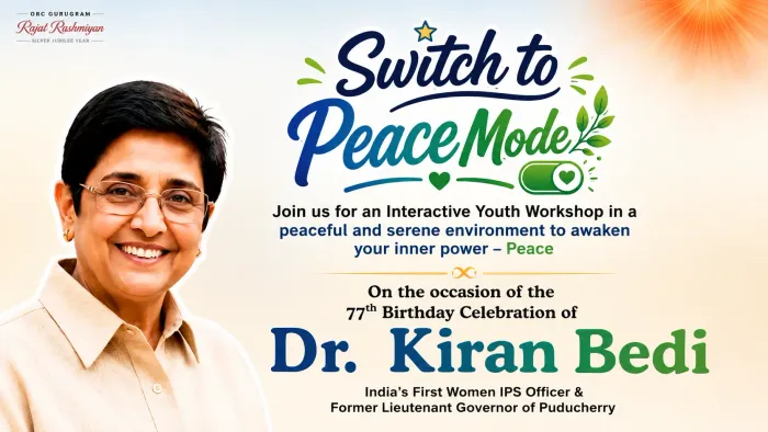 Young Minds to Discover the Power of Peace at Youth Empowerment Workshop in Delhi event at Brahma Kumaris, Shanti Bhavan, Delhi