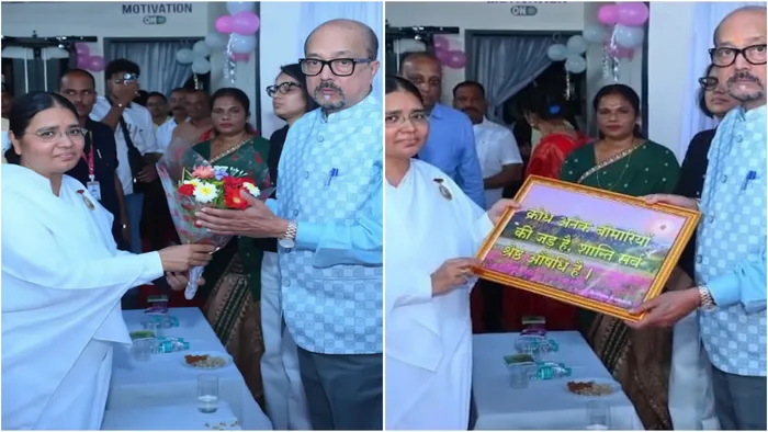 बेमेतरा आगमन पर राज्यपाल से ब्रह्माकुमारीज़ बहनों की आत्मीय भेंट बेमेतरा आगमन पर राज्यपाल से ब्रह्माकुमारीज़ बहनों की आत्मीय भेंट