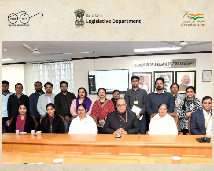 Brahmakumaris Happitude 1.0 Session for Legislative Department Officers at New Delhi