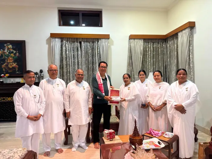 ब्रह्माकुमारीज़ तिनसुकिया एवं नामसाई की बहनों ने अरुणाचल प्रदेश के उपमुख्यमंत्री श्री चौना मेन जी को बाँधी राखी