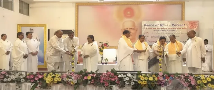 चेन्नई के हैप्पी विलेज रिट्रीट सेंटर में दो दिवसीय 'पीस ऑफ माइंड रिट्रीट' का सफल आयोजन — photo gallery 5 चेन्नई के हैप्पी विलेज रिट्रीट सेंटर में दो दिवसीय 'पीस ऑफ माइंड रिट्रीट' का सफल आयोजन — photo gallery 5