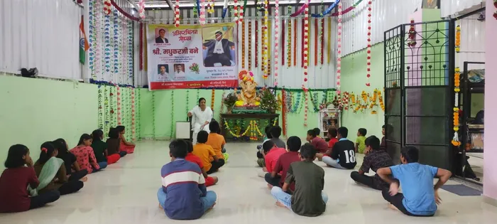 BK Vandita Inspires Young Minds in Chikhali on the Power of Education