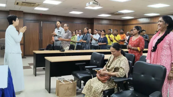 सीआईएसएफ अधिकारियों एवं जवानों के लिए "सेल्फ एम्पावरमेंट फॉर एक्सीलेंस इन लाइफ" विषय पर प्रेरणादायी कार्यक्रम आयोजित — gallery photo 9