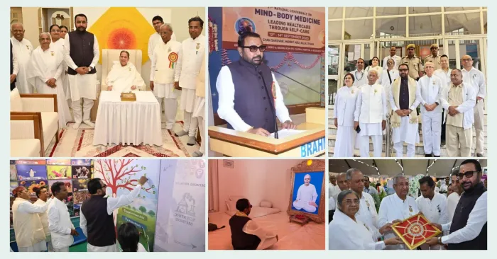 आधुनिक स्वास्थ्य और आध्यात्म का संगम, प्रधानमंत्री की दृष्टि संग ब्रह्माकुमारीज़ का संदेश – केंद्रीय आयुष राज्य मंत्री प्रतापराव जाधव