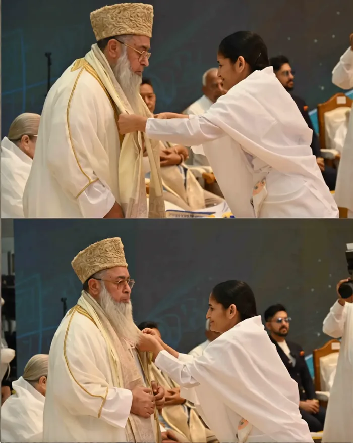वैश्विक शिखर सम्मेलन 2026 में ऑल इंडिया इमाम ऑर्गनाइजेशन के प्रमुख इमाम डॉ. उमर अहमद इलियासी ने दिया विश्व शांति एवं … वैश्विक शिखर सम्मेलन 2026 में ऑल इंडिया इमाम ऑर्गनाइजेशन के प्रमुख इमाम डॉ. उमर अहमद इलियासी ने दिया विश्व शांति एवं धार्मिक सद्भाव का संदेश — photo gallery 7