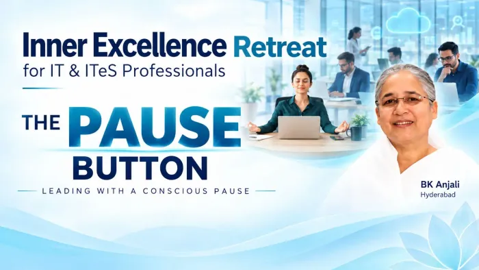 'The Pause Button' Retreat to Explore Conscious Pausing and Mindful Leadership in Hyderabad event at Shanti Sarovar - Hyderabad