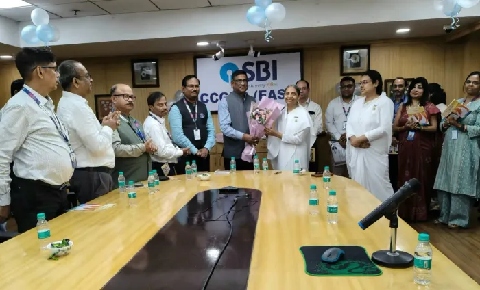 अंतरराष्ट्रीय बैंक दिवस पर SBI CCGRO East, कोलकाता में "सकारात्मक सोच एवं कार्य-जीवन संतुलन" विषयक कार्यक्रम आयोजित —… अंतरराष्ट्रीय बैंक दिवस पर SBI CCGRO East, कोलकाता में "सकारात्मक सोच एवं कार्य-जीवन संतुलन" विषयक कार्यक्रम आयोजित — photo gallery 2