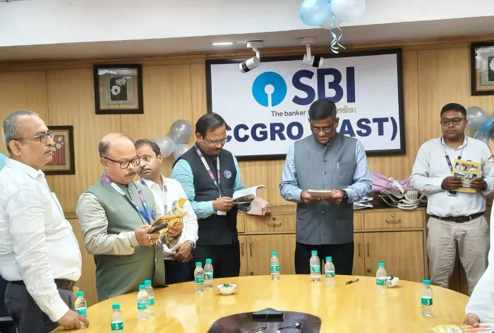 अंतरराष्ट्रीय बैंक दिवस पर SBI CCGRO East, कोलकाता में "सकारात्मक सोच एवं कार्य-जीवन संतुलन" विषयक कार्यक्रम आयोजित —… अंतरराष्ट्रीय बैंक दिवस पर SBI CCGRO East, कोलकाता में "सकारात्मक सोच एवं कार्य-जीवन संतुलन" विषयक कार्यक्रम आयोजित — photo gallery 6