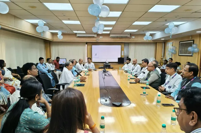अंतरराष्ट्रीय बैंक दिवस पर SBI CCGRO East, कोलकाता में "सकारात्मक सोच एवं कार्य-जीवन संतुलन" विषयक कार्यक्रम आयोजित —… अंतरराष्ट्रीय बैंक दिवस पर SBI CCGRO East, कोलकाता में "सकारात्मक सोच एवं कार्य-जीवन संतुलन" विषयक कार्यक्रम आयोजित — photo gallery 8