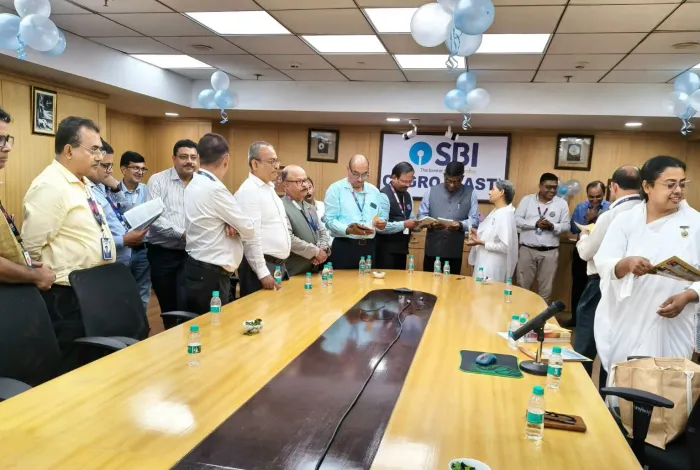 अंतरराष्ट्रीय बैंक दिवस पर SBI CCGRO East, कोलकाता में "सकारात्मक सोच एवं कार्य-जीवन संतुलन" विषयक कार्यक्रम आयोजित —… अंतरराष्ट्रीय बैंक दिवस पर SBI CCGRO East, कोलकाता में "सकारात्मक सोच एवं कार्य-जीवन संतुलन" विषयक कार्यक्रम आयोजित — photo gallery 4