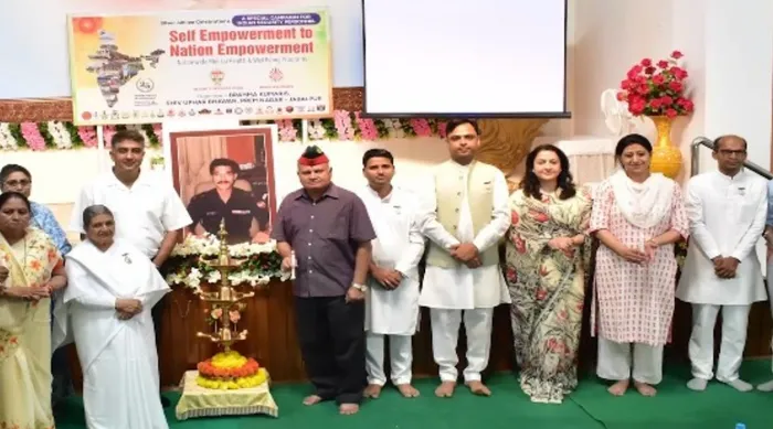 ब्रह्माकुमारीज़ सुरक्षा सेवा प्रभाग के राष्ट्रीय अभियान ‘स्व सशक्तिकरण से राष्ट्रीय सशक्तिकरण की ओर’ का जबलपुर में भव्य शुभारंभ