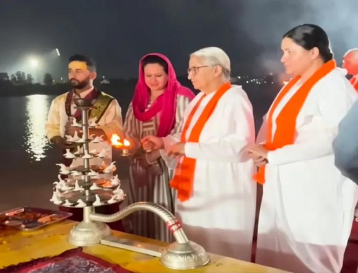 अमरनाथ यात्रा-2026 से पूर्व जम्मू में तवी नदी तट पर भव्य महाआरती, ब्रह्माकुमारीज़ की गरिमामयी सहभागिता