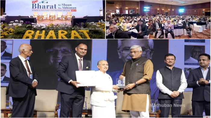 ज्वेल्स ऑफ इंडिया – भारत की शान, भारत का अभिमान” समारोह, नई दिल्ली में राजयोगिनी बीके वेदांती दीदी सम्मानित