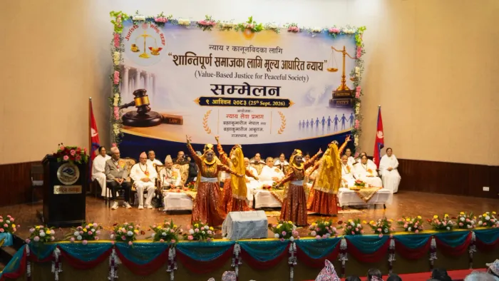 शांतिपूर्ण समाज के लिए मूल्यों पर आधारित न्याय विषयक एक दिवसीय सम्मेलन सम्पन्न — gallery photo 5
