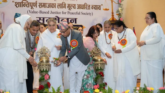 शांतिपूर्ण समाज के लिए मूल्यों पर आधारित न्याय विषयक एक दिवसीय सम्मेलन सम्पन्न — gallery photo 7