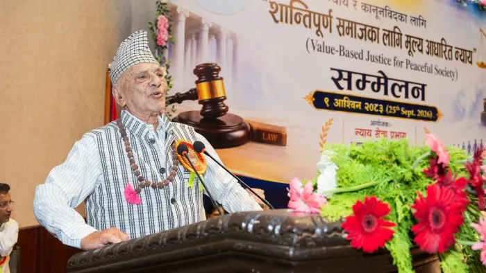 शांतिपूर्ण समाज के लिए मूल्यों पर आधारित न्याय विषयक एक दिवसीय सम्मेलन सम्पन्न — gallery photo 11