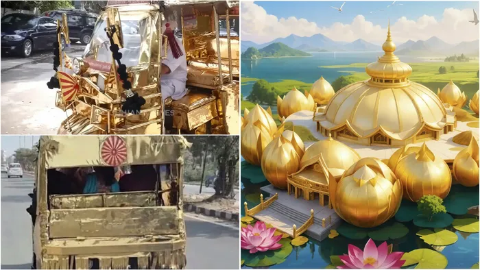 लुधियाना का “गोल्डन ऑटो” – स्वर्णिम सतयुग और आने वाले स्वर्णिम भारत का चलता-फिरता दिव्य संदेश