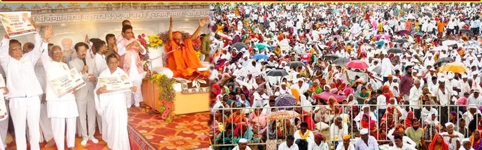 अहिल्या नगर, महाराष्ट्र में 27,515 लोगों ने एक साथ लिया नशा मुक्त भारत का संकल्प, बना विश्व रिकॉर्ड — gallery photo 1