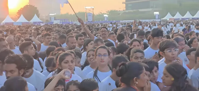 गांधीनगर में शिल्प आरंभ सीजन 4 मैराथन 2026 का भव्य आयोजन, अभिनेता सुनील शेट्टी ने किया उद्घाटन, ब्रह्माकुमारीज़ की प्रेरक सहभागिता — gallery photo 2